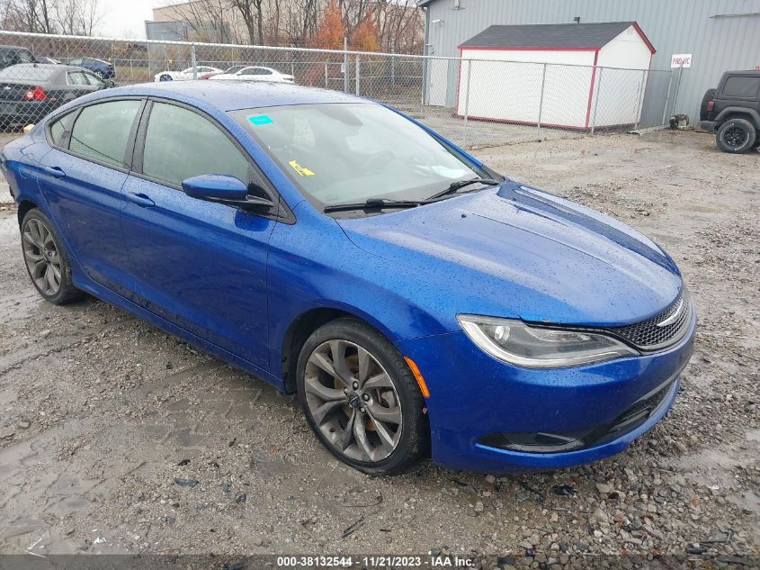 2015 CHRYSLER 200 S - 1C3CCCBB6FN606102