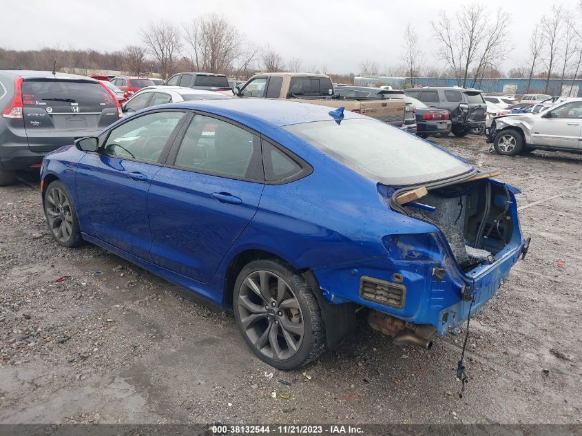 2015 CHRYSLER 200 S - 1C3CCCBB6FN606102