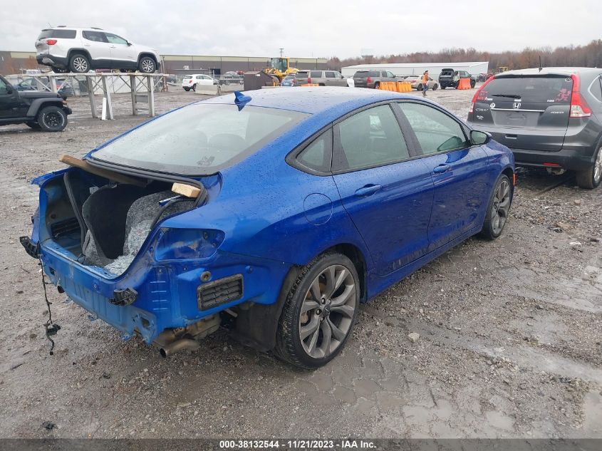 2015 CHRYSLER 200 S - 1C3CCCBB6FN606102