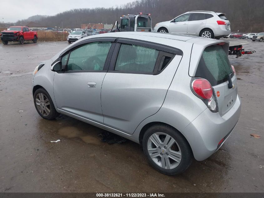 2013 CHEVROLET SPARK 1LT AUTO - KL8CD6S97DC626061