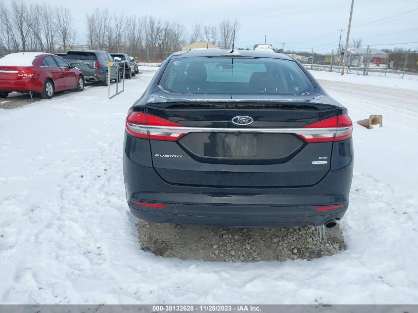 2018 FORD FUSION SE - 3FA6P0HD9JR283891