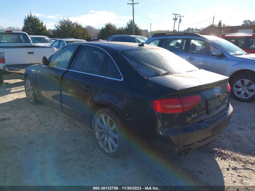 2013 AUDI A4 2.0T PREMIUM - WAUFFAFL3DN018918