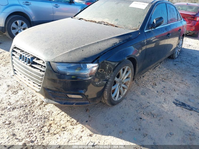 2013 AUDI A4 2.0T PREMIUM - WAUFFAFL3DN018918