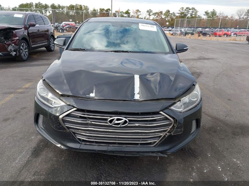 2017 HYUNDAI ELANTRA LIMITED - 5NPD84LF3HH086632