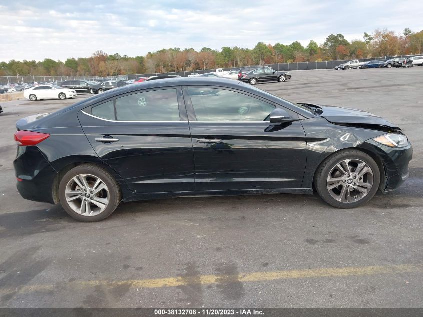 2017 HYUNDAI ELANTRA LIMITED - 5NPD84LF3HH086632