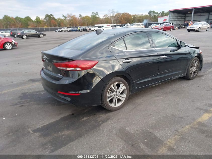 2017 HYUNDAI ELANTRA LIMITED - 5NPD84LF3HH086632