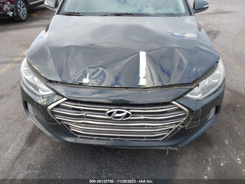 2017 HYUNDAI ELANTRA LIMITED - 5NPD84LF3HH086632