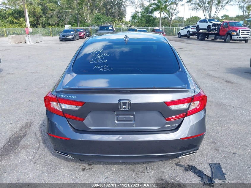 VIN 1HGCV1F31LA096307 2020 HONDA ACCORD SPORT