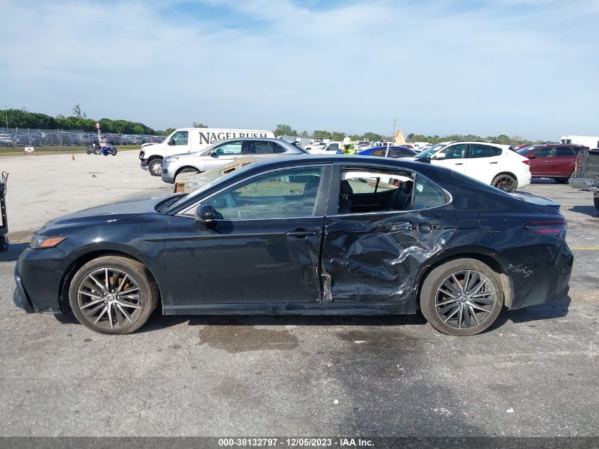 2021 TOYOTA CAMRY SE/SE NIGHT SHADE - 4T1G11AK0MU483288