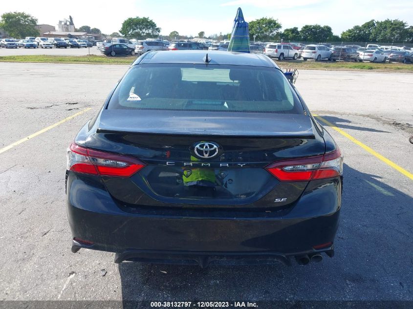 2021 TOYOTA CAMRY SE/SE NIGHT SHADE - 4T1G11AK0MU483288