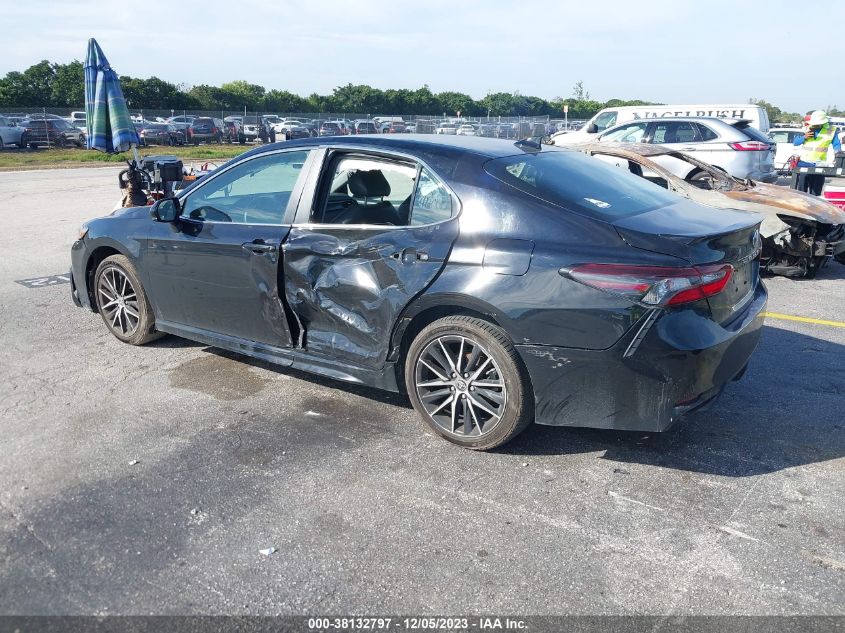 2021 TOYOTA CAMRY SE/SE NIGHT SHADE - 4T1G11AK0MU483288