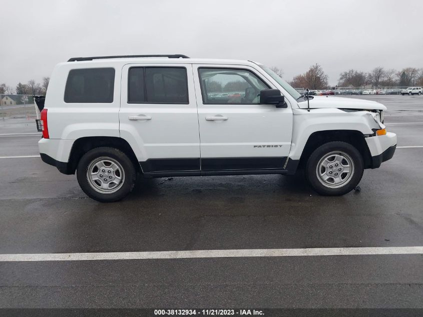 2016 JEEP PATRIOT SPORT - 1C4NJPBB6GD805062