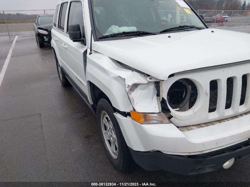 2016 JEEP PATRIOT SPORT - 1C4NJPBB6GD805062