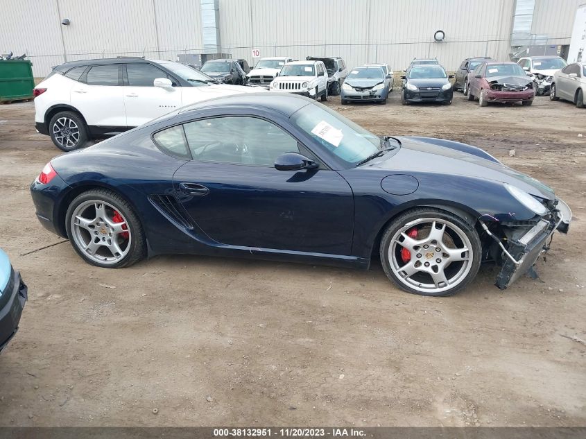 WP0AB29816U784869 | 2006 PORSCHE CAYMAN S