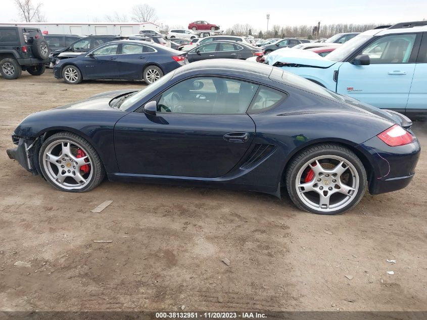 WP0AB29816U784869 | 2006 PORSCHE CAYMAN S