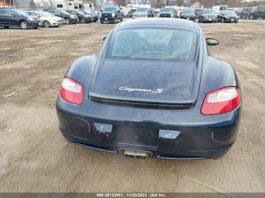 WP0AB29816U784869 | 2006 PORSCHE CAYMAN S