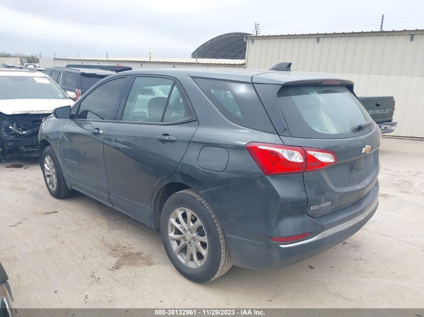 2018 CHEVROLET EQUINOX LS - 3GNAXHEV7JS532544