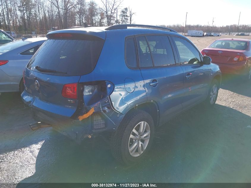 2017 VOLKSWAGEN TIGUAN S/LIMITED - WVGAV7AX9HW509888