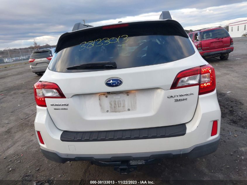 2015 SUBARU OUTBACK 3.6R LIMITED - 4S4BSELC7F3253762