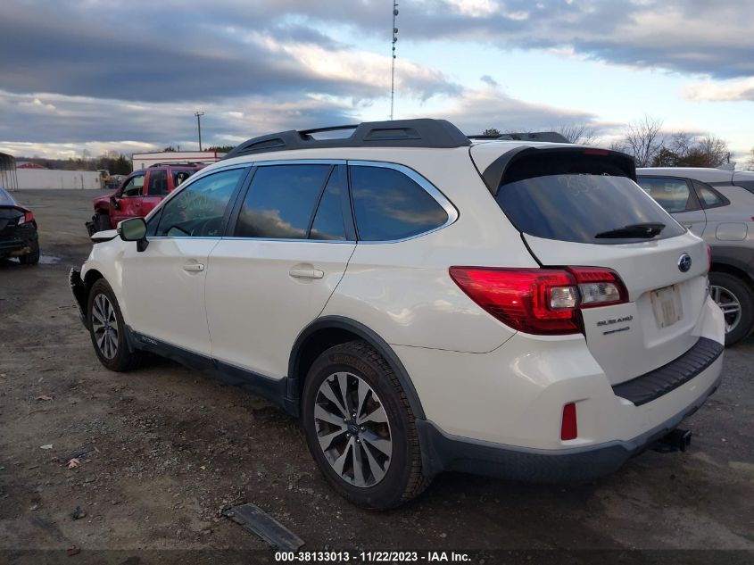 2015 SUBARU OUTBACK 3.6R LIMITED - 4S4BSELC7F3253762