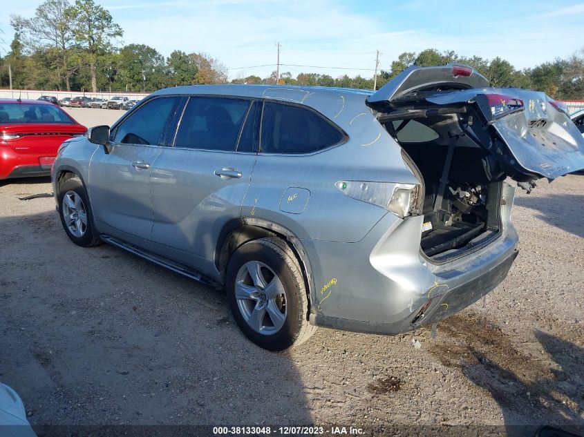 2020 TOYOTA HIGHLANDER LE - 5TDZZRAH0LS023558