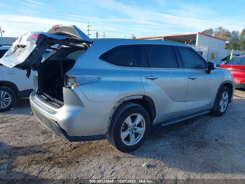 2020 TOYOTA HIGHLANDER LE - 5TDZZRAH0LS023558