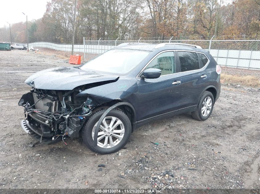 2016 NISSAN ROGUE SV - KNMAT2MT9GP657215