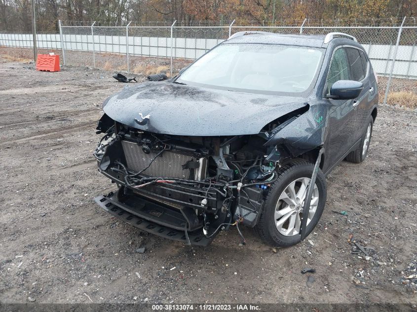 2016 NISSAN ROGUE SV - KNMAT2MT9GP657215