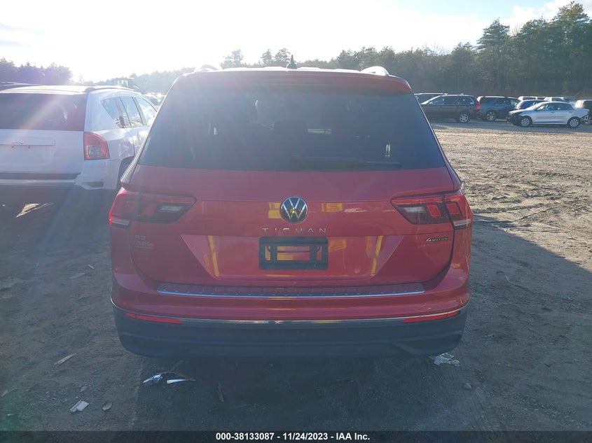 VIN 3VV2B7AX0NM168623 2022 VOLKSWAGEN TIGUAN SE