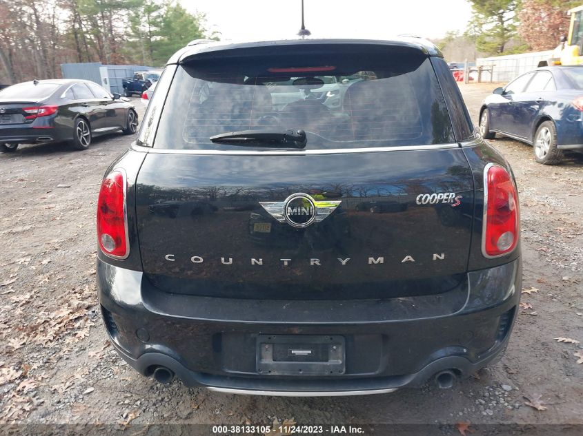 2016 MINI COUNTRYMAN COOPER S WMWZC5C57GWU04825