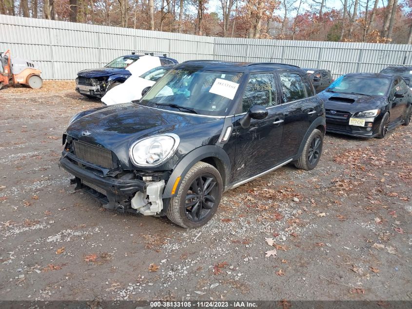 2016 MINI COUNTRYMAN COOPER S WMWZC5C57GWU04825