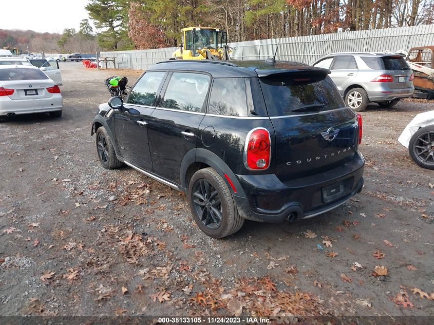 2016 MINI COUNTRYMAN COOPER S WMWZC5C57GWU04825