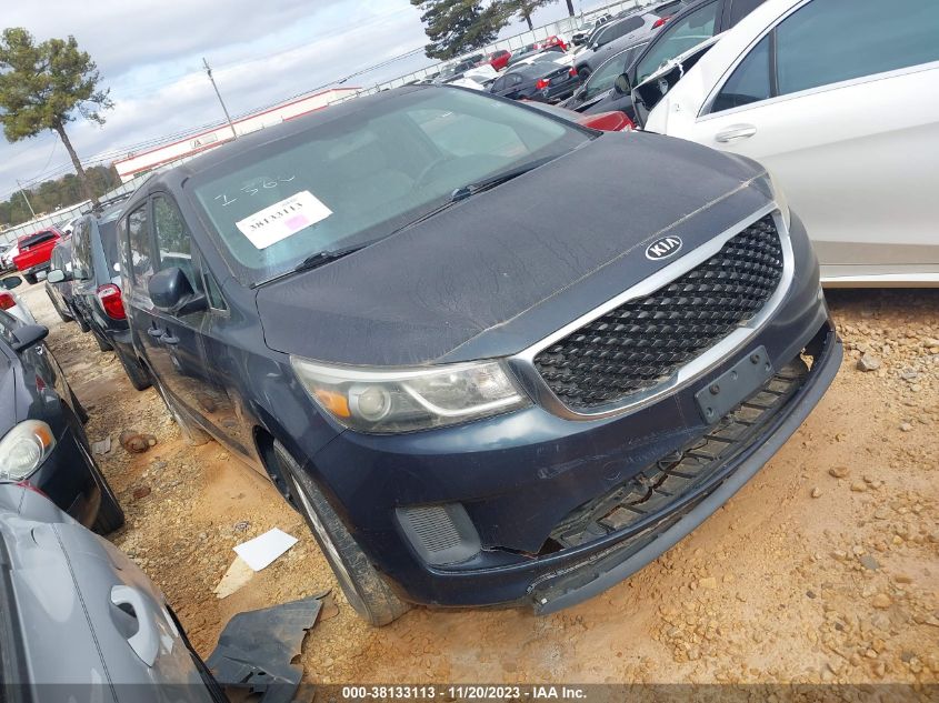 2016 KIA SEDONA LX - KNDMB5C19G6082427
