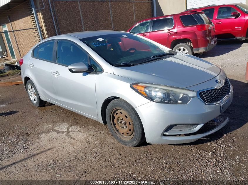 2015 KIA FORTE LX - KNAFK4A6XF5330929
