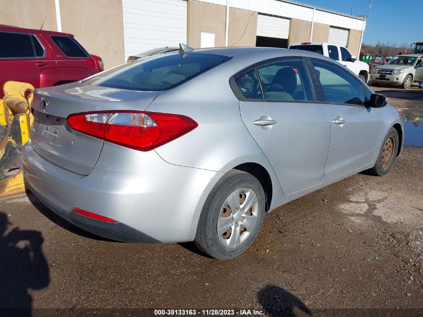 2015 KIA FORTE LX - KNAFK4A6XF5330929