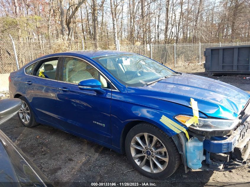 2017 FORD FUSION HYBRID SE - 3FA6P0LU6HR128653