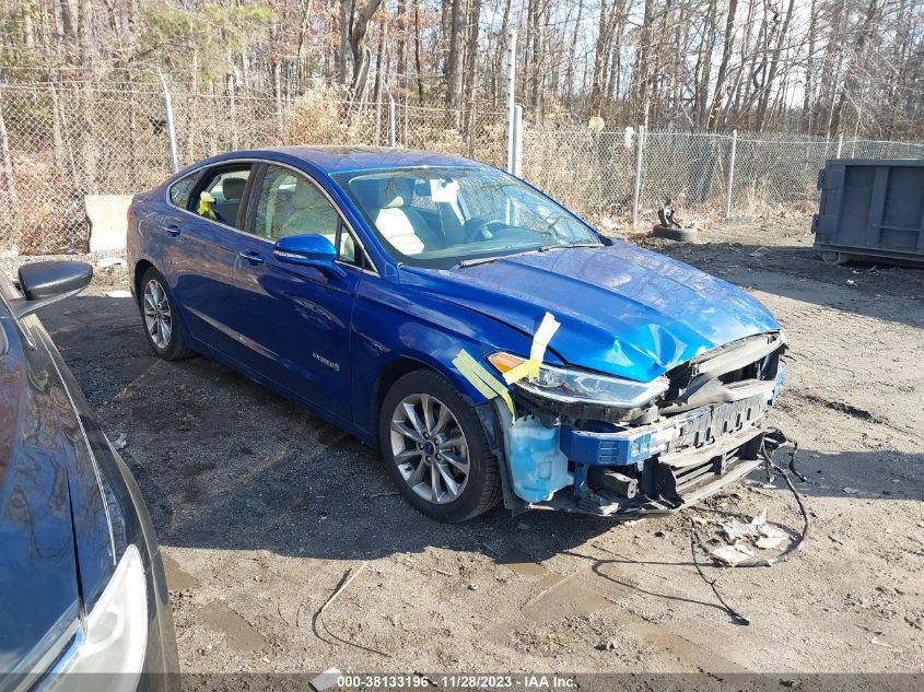2017 FORD FUSION HYBRID SE - 3FA6P0LU6HR128653
