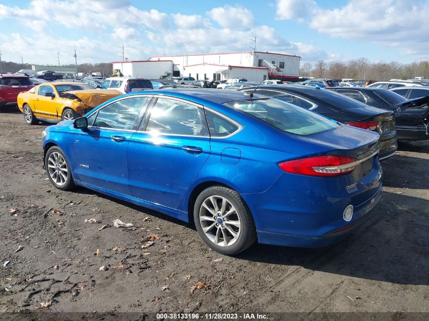 2017 FORD FUSION HYBRID SE - 3FA6P0LU6HR128653