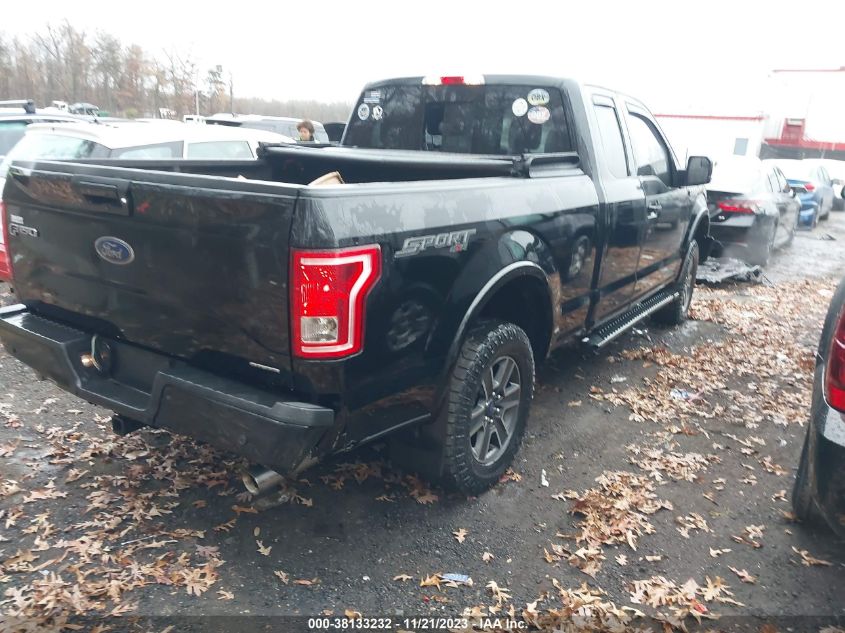 2016 FORD F-150 XLT - 1FTFX1EF0GKF77005