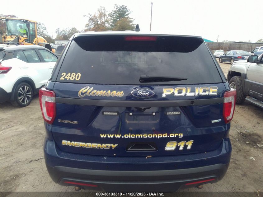 2016 FORD UTILITY POLICE INTERCEPTOR 1FM5K8ARXGGD17373