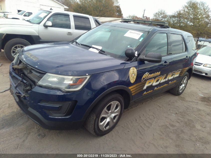2016 FORD UTILITY POLICE INTERCEPTOR 1FM5K8ARXGGD17373