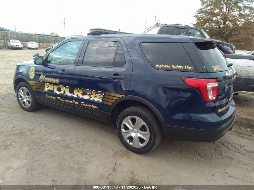 2016 FORD UTILITY POLICE INTERCEPTOR 1FM5K8ARXGGD17373