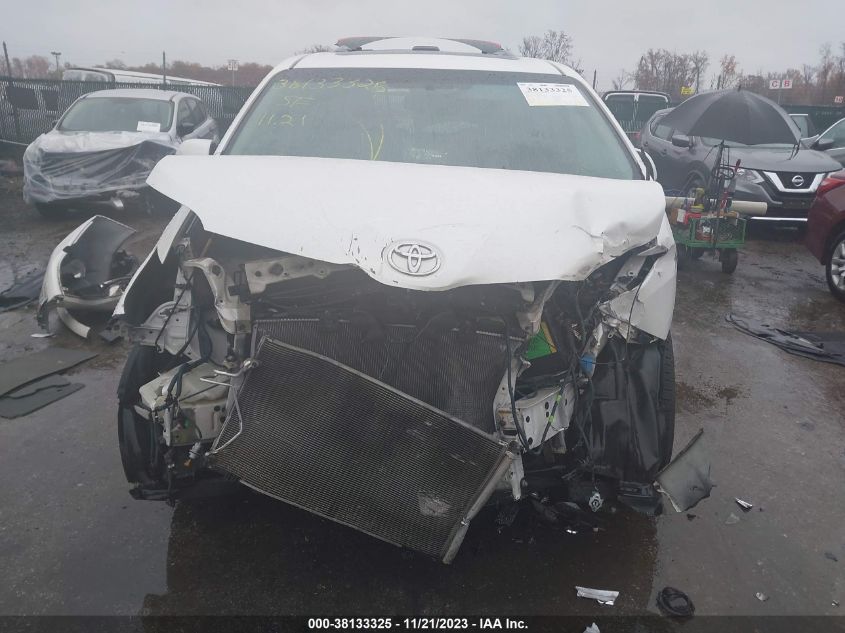2013 TOYOTA SIENNA LIMITED V6 7 PASSENGER - 5TDYK3DCXDS366182