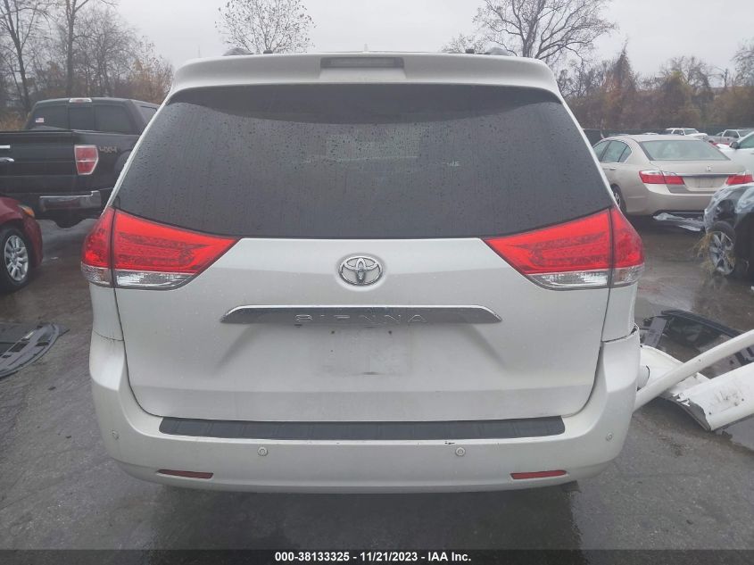 2013 TOYOTA SIENNA LIMITED V6 7 PASSENGER - 5TDYK3DCXDS366182