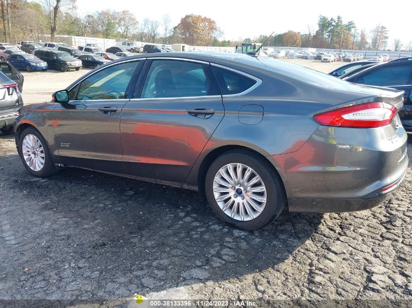 2016 FORD FUSION ENERGI SE LUXURY - 3FA6P0PU1GR170253