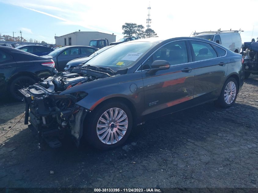 2016 FORD FUSION ENERGI SE LUXURY - 3FA6P0PU1GR170253