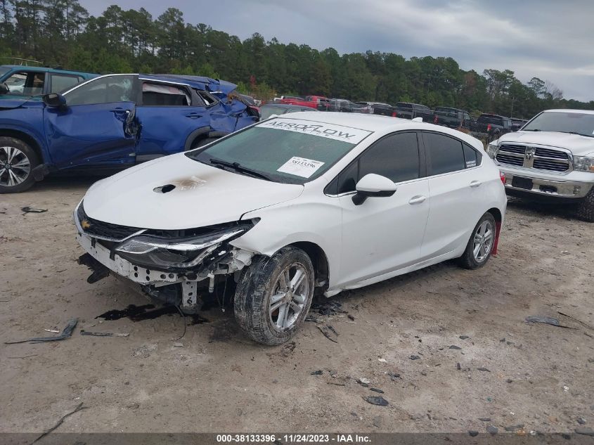 2017 CHEVROLET CRUZE LT - 3G1BE6SM6HS558218