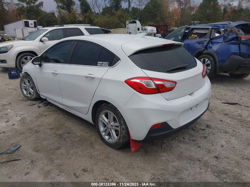 2017 CHEVROLET CRUZE LT - 3G1BE6SM6HS558218