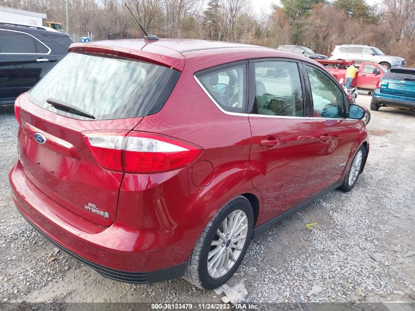 2014 FORD C-MAX HYBRID SEL - 1FADP5BU2EL514051