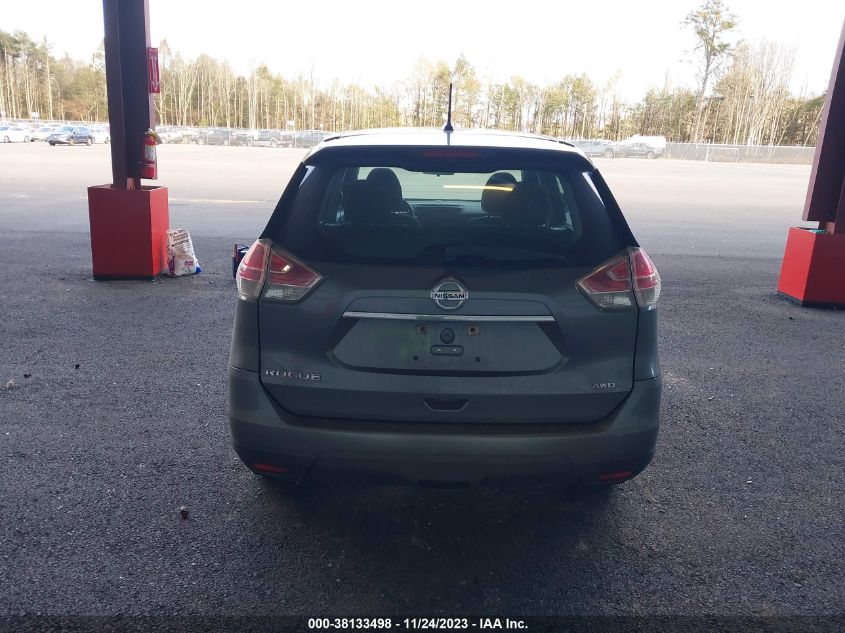 2016 NISSAN ROGUE S/SL/SV - 5N1AT2MV1GC762268